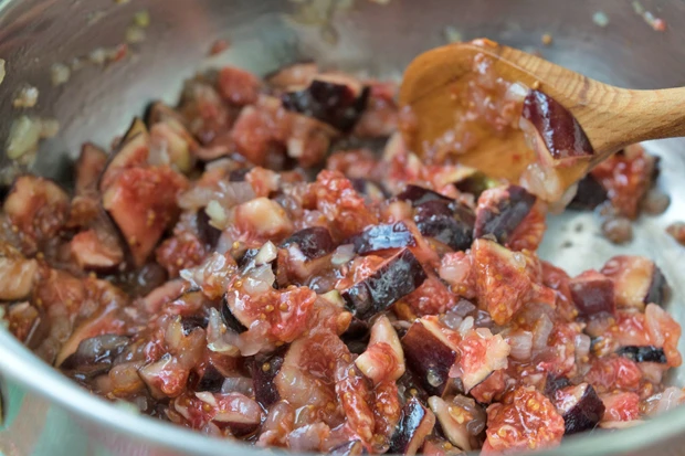 Feigen Chutney mit Zwiebeln