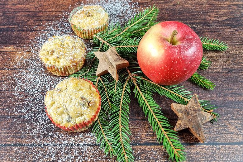 Bratapfel-Muffins