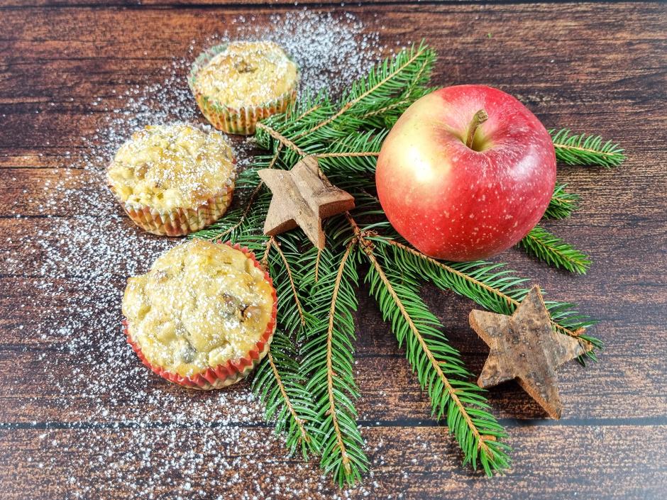 Bratapfel-Muffins