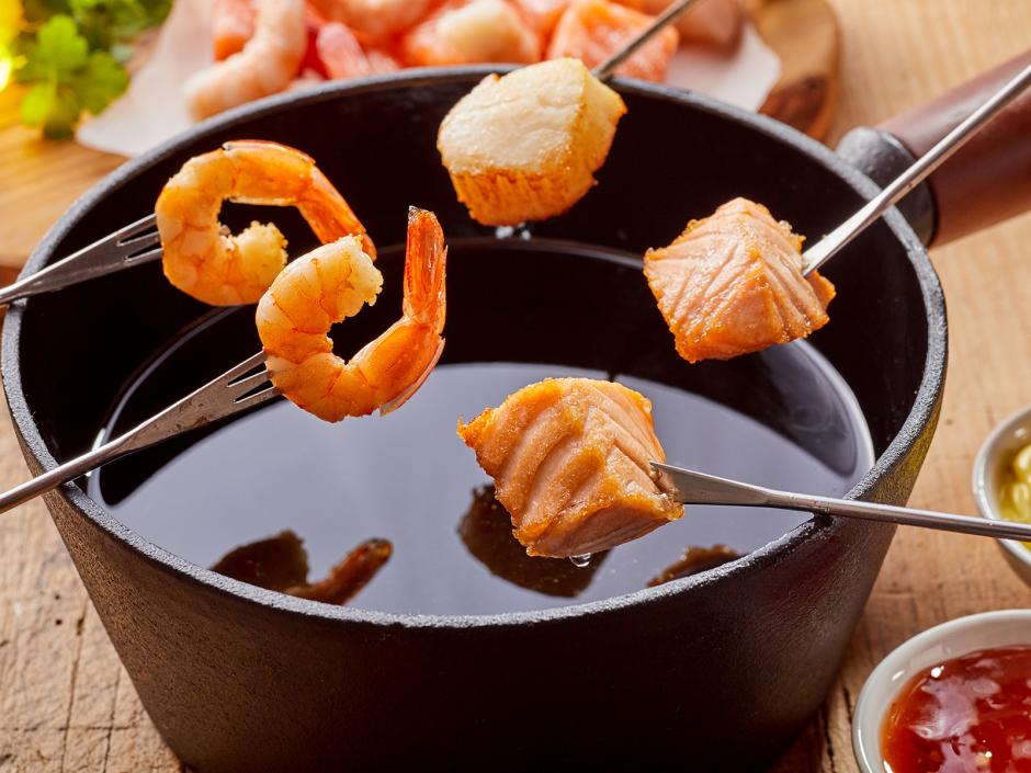 Fisch-Fondue
