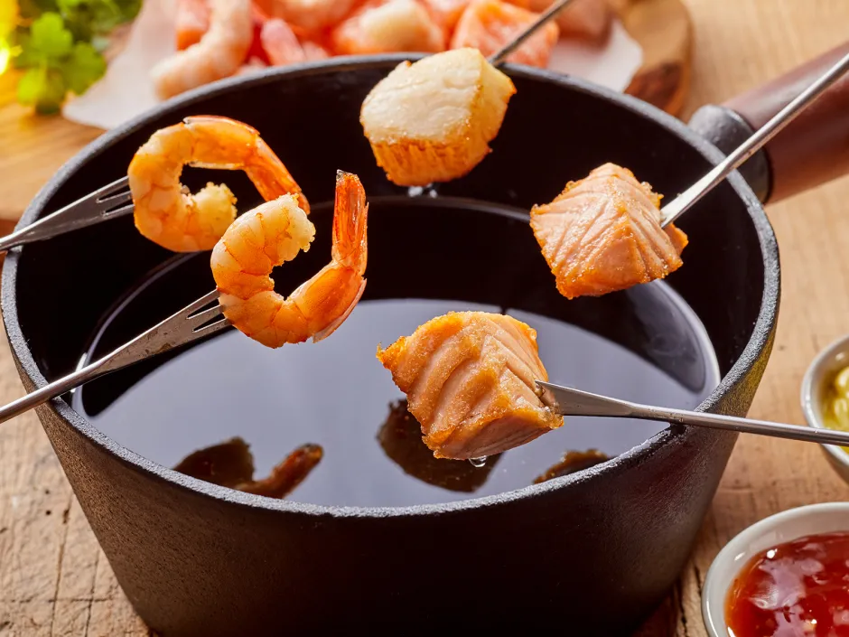 Fisch-Fondue