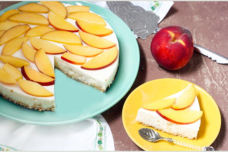 Joghurttorte mit Früchte