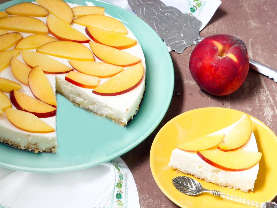 Joghurttorte mit Früchte