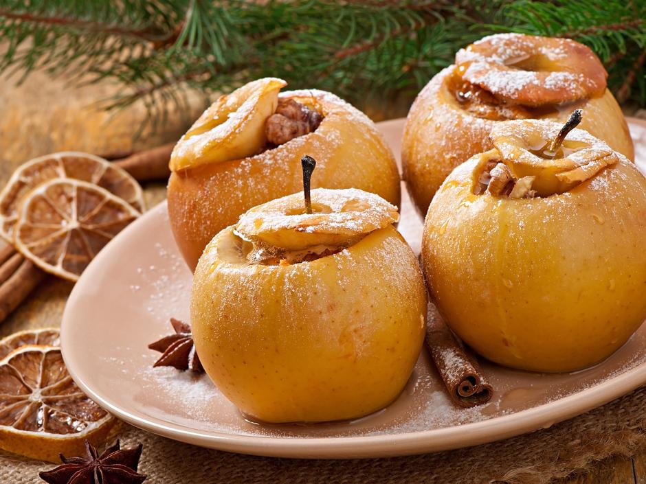 einfacher Bratapfel
