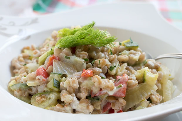 Dinkel-Gemüserisotto