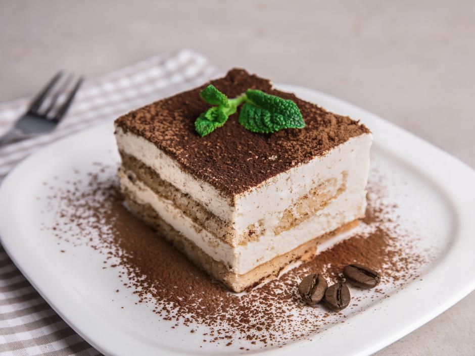 Einfaches Tiramisu mit Kaffeegeschmack