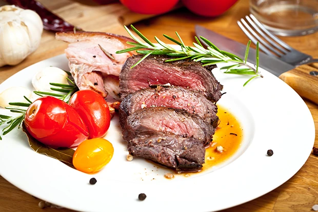 Hirschrückensteaks