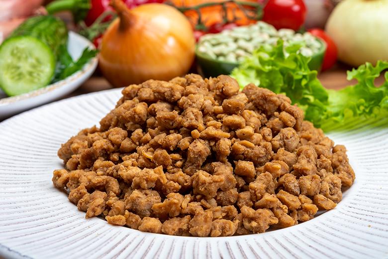 Veganes Faschiertes aus Bohnen