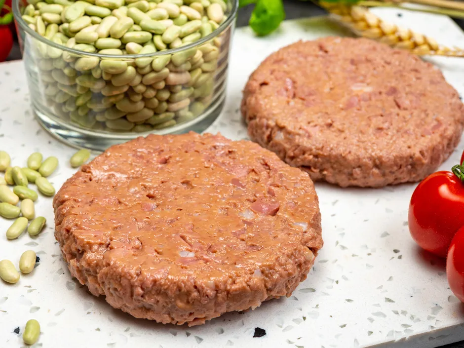 Vegane Soja Burger Patties