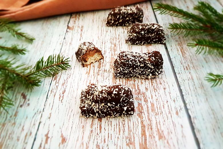 Kokos-Schoko-Pralinen