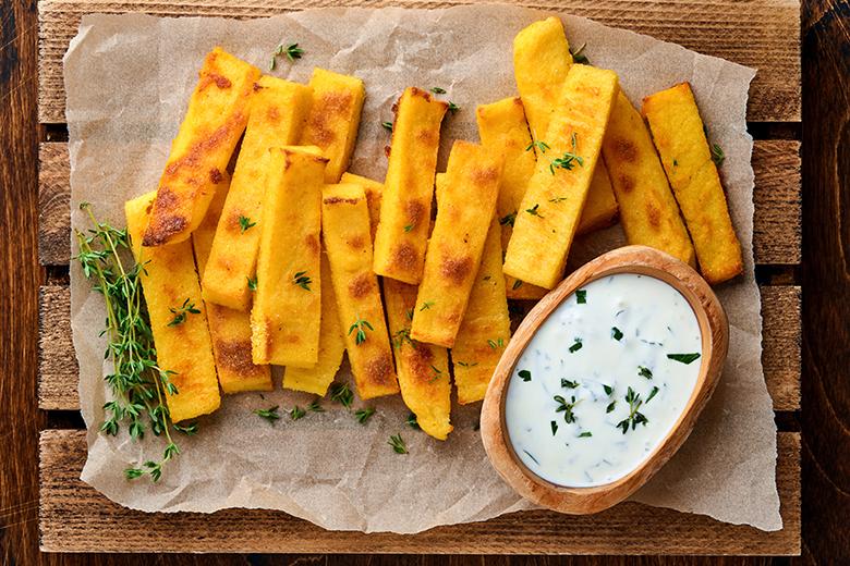 Vegane Polenta Pommes