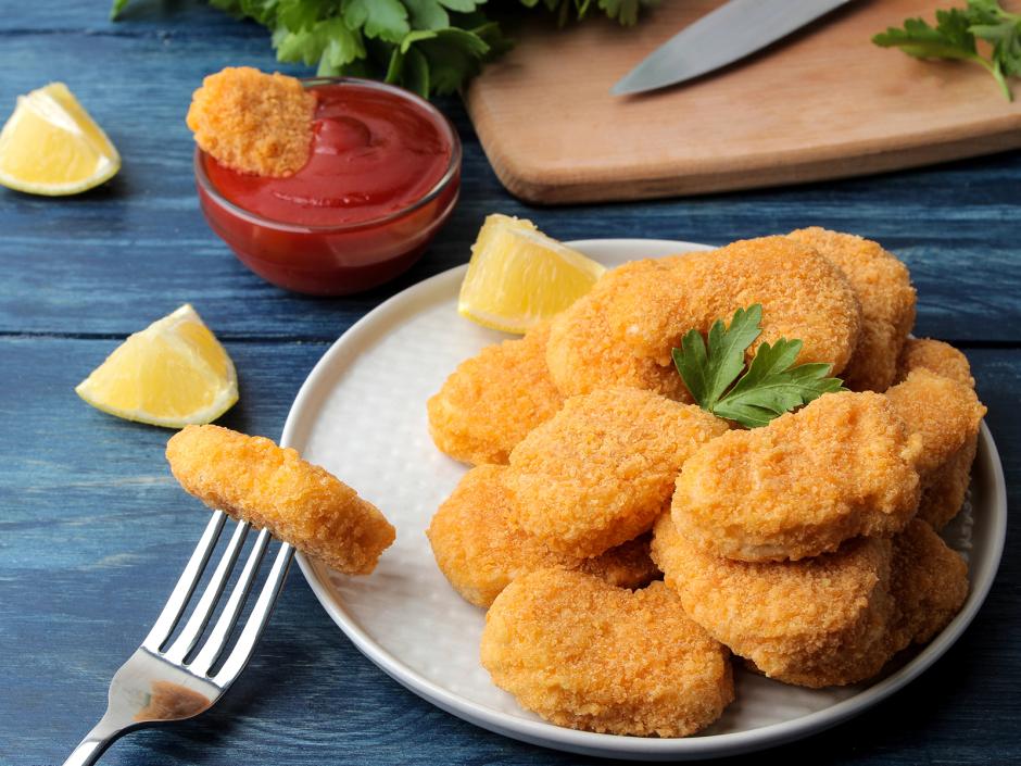 Vegane Jackfrucht Nuggets