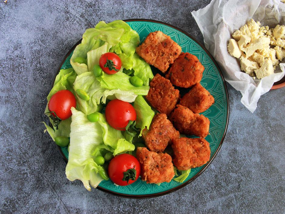 Vegane Tofu-Nuggets