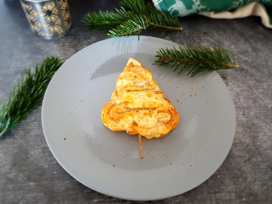 Tannenbaum-Blätterteig-Spieße