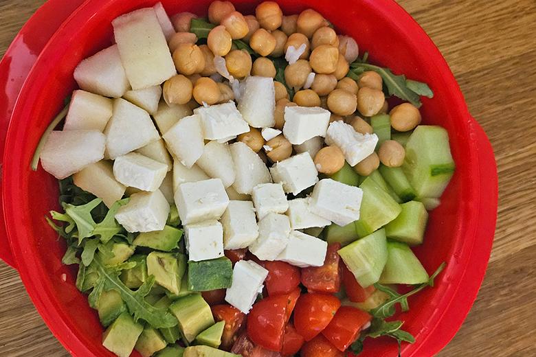 Buddha Bowl mit Feta