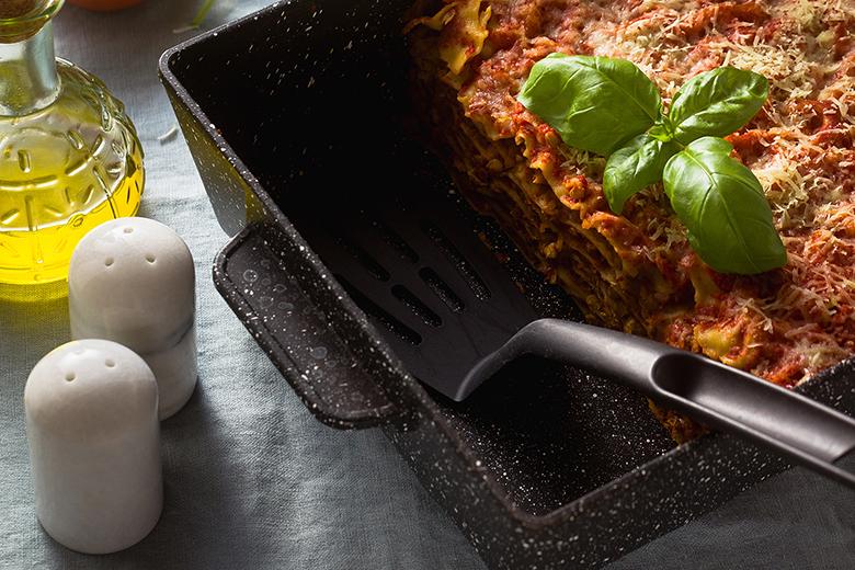 Vegane Lasagne mit Linsen