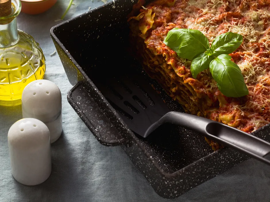 Vegane Lasagne mit Linsen