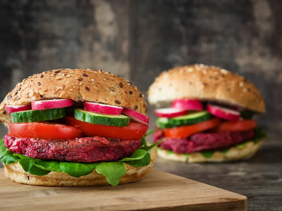 Veganer R&uuml;benburger