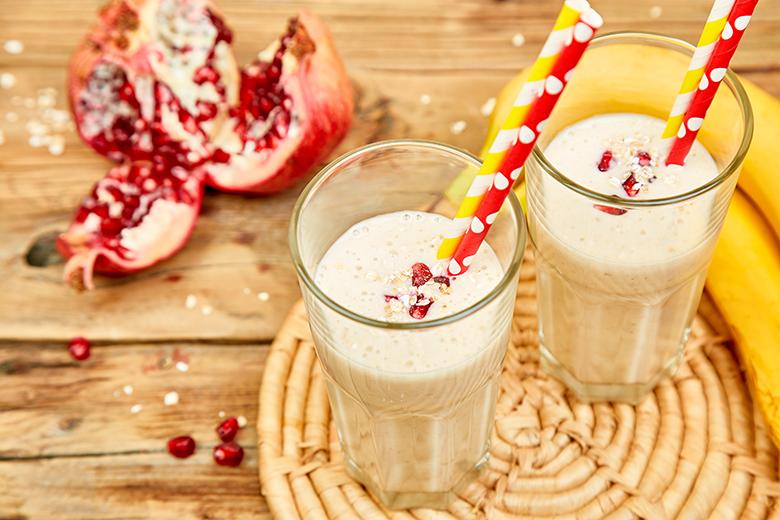 Granatapfel Bananen Smoothie