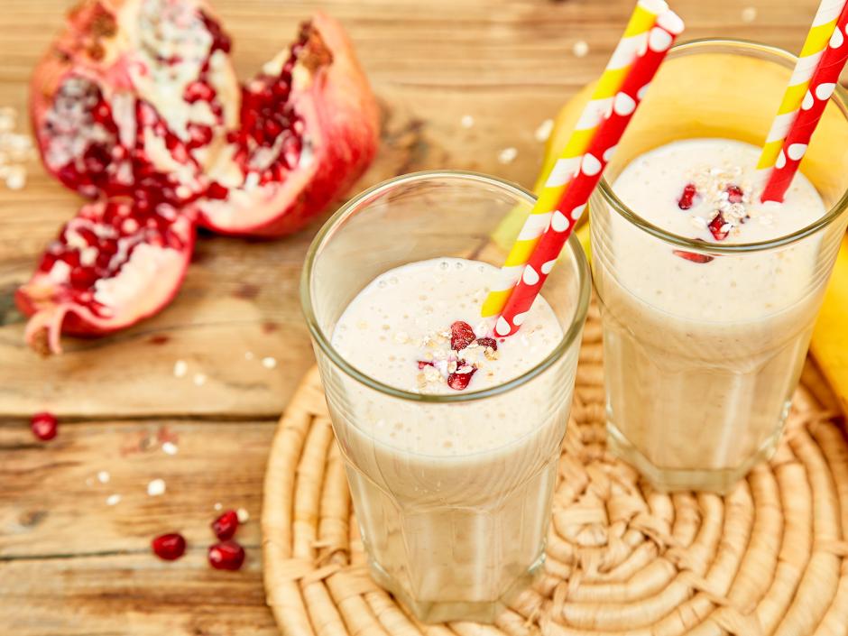 Granatapfel Bananen Smoothie