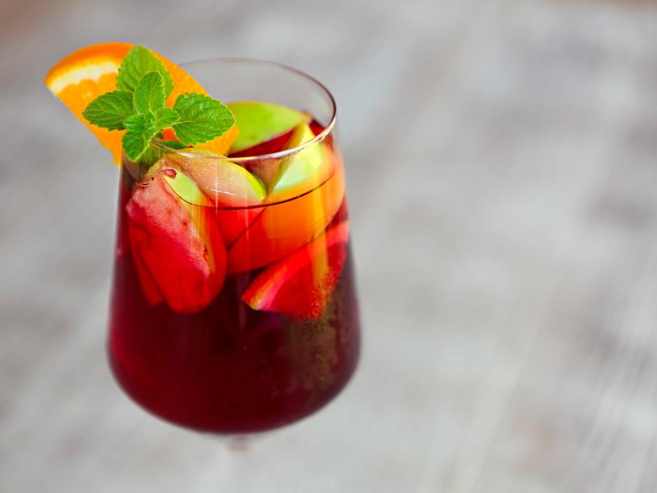 Rotwein-Cocktail