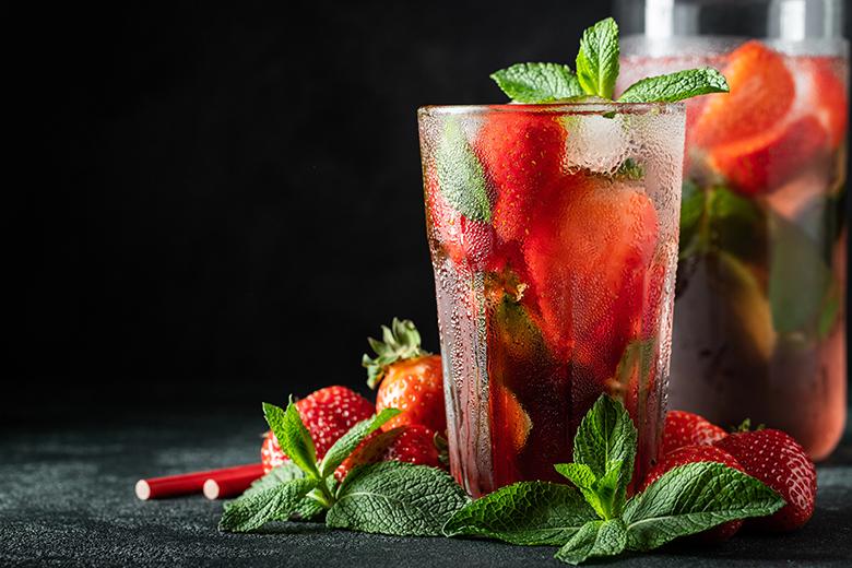 Erdbeersirup mit Sirupzucker