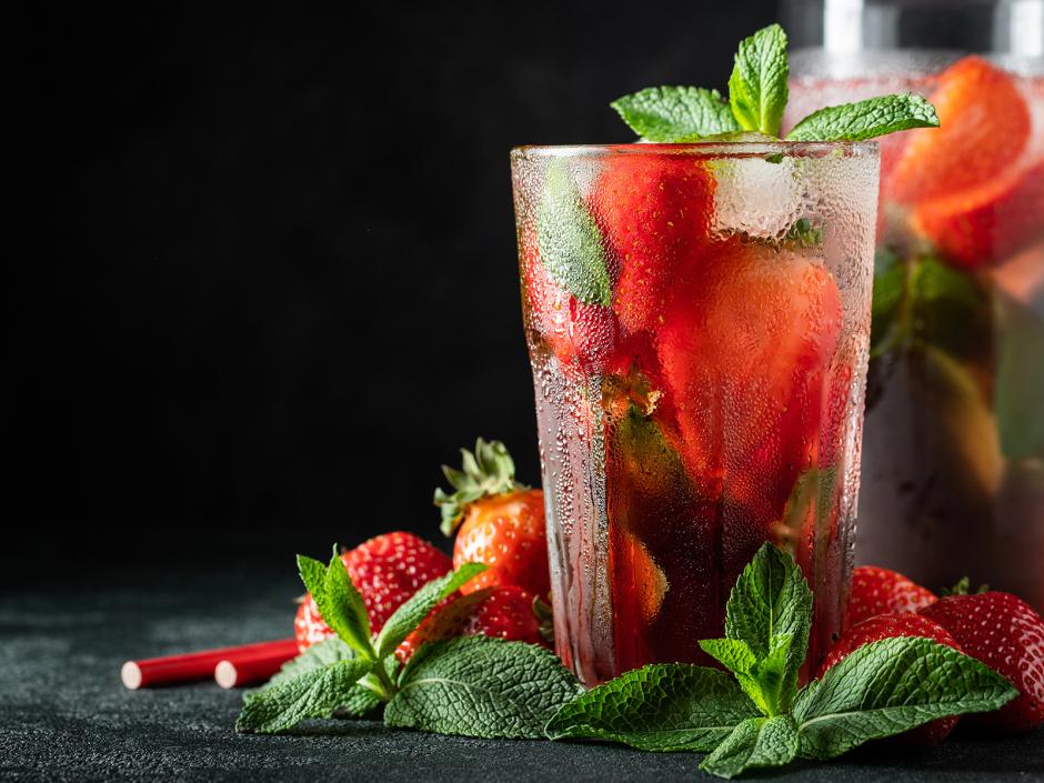 Erdbeersirup mit Sirupzucker