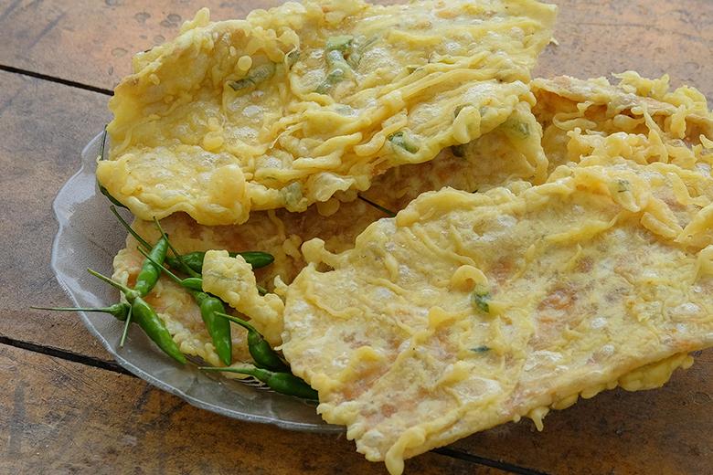 Frittierter Tempeh Mendoan