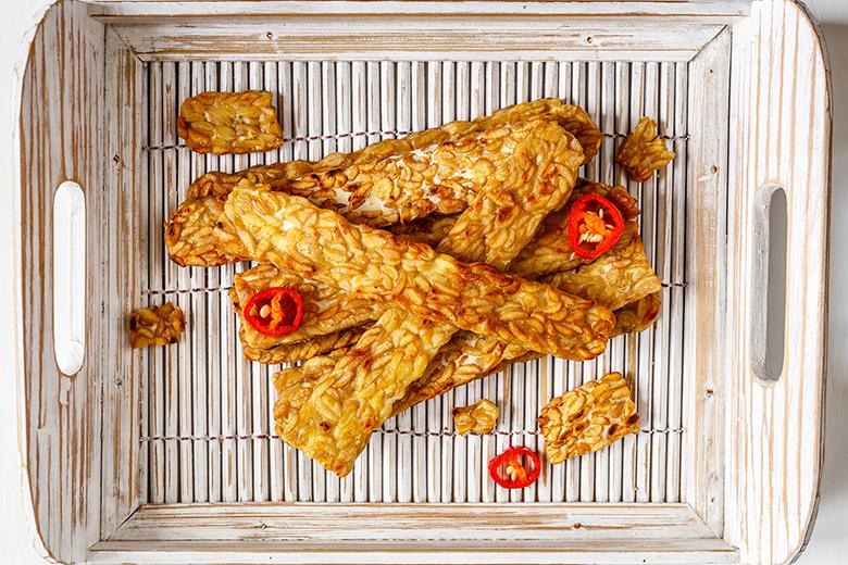 Gebratener Tempeh Goreng
