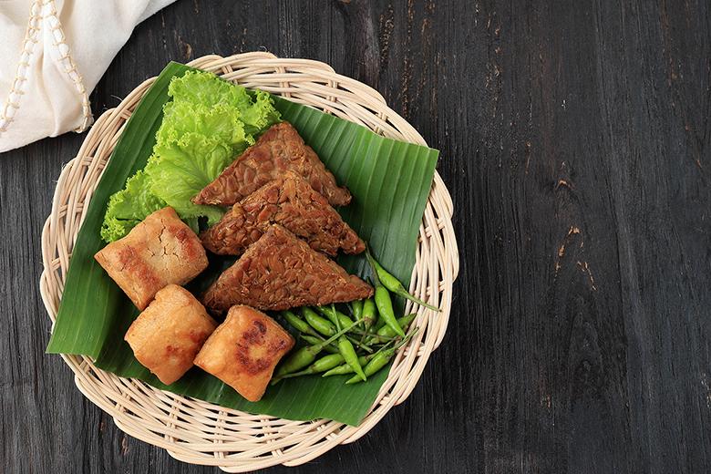 Veganes Tahu Tempeh Bacem