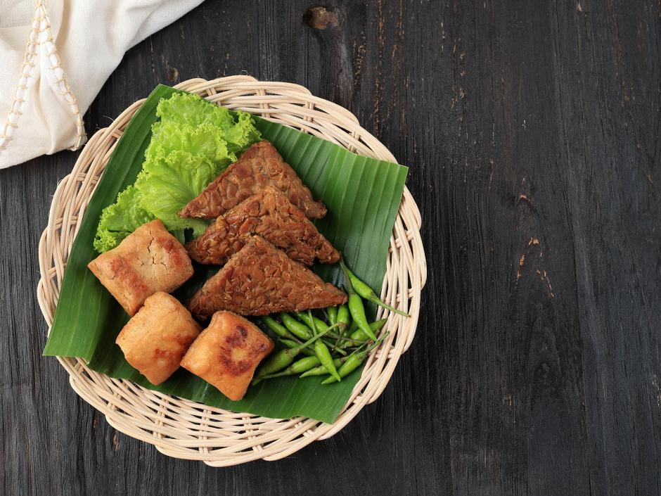 Veganes Tahu Tempeh Bacem