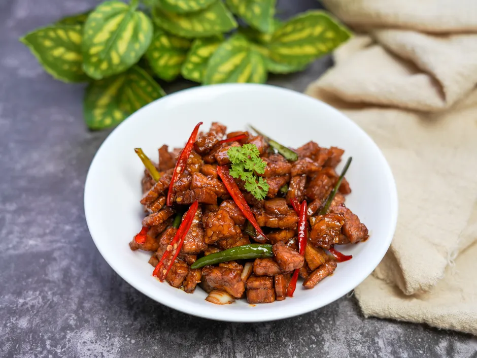 Veganes Tempeh Orek