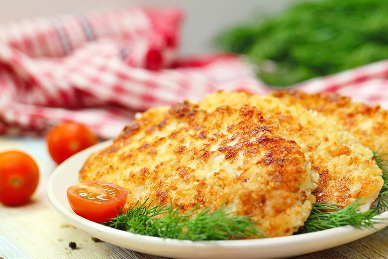Veganes Jackfrucht Schnitzel
