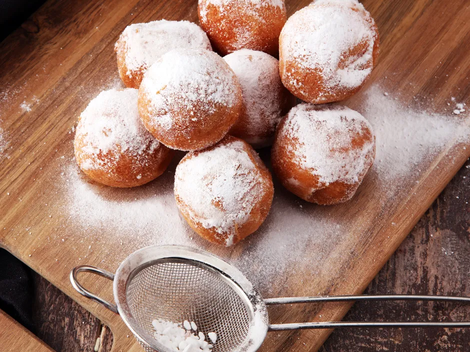 Faschingskrapfen aus dem Airfryer