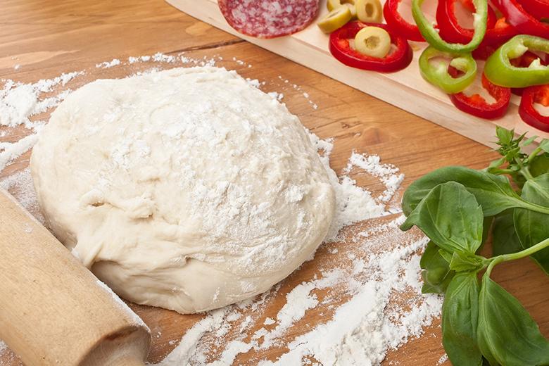 Pinsa Grundteig mit Germ