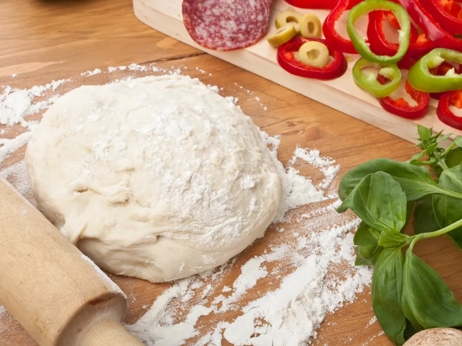 Pinsa Grundteig mit Germ