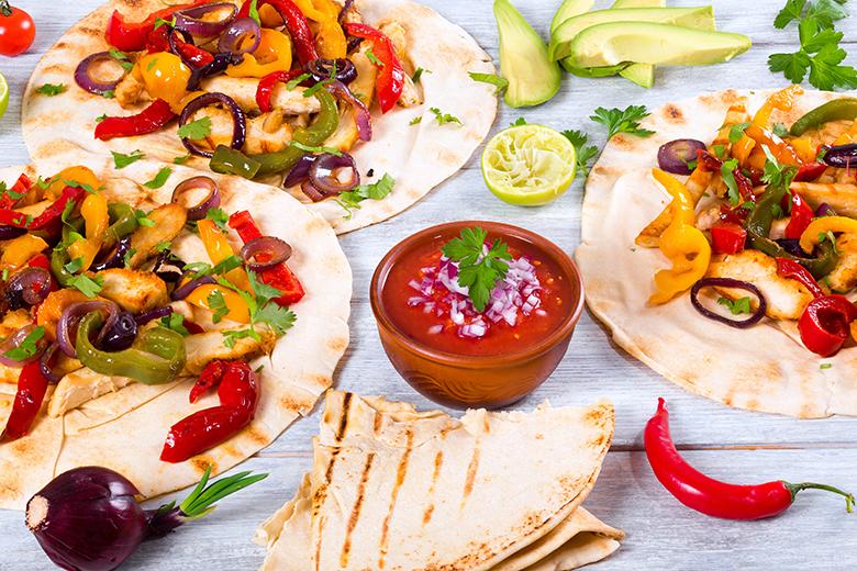 Hühnerfajitas aus dem Airfryer