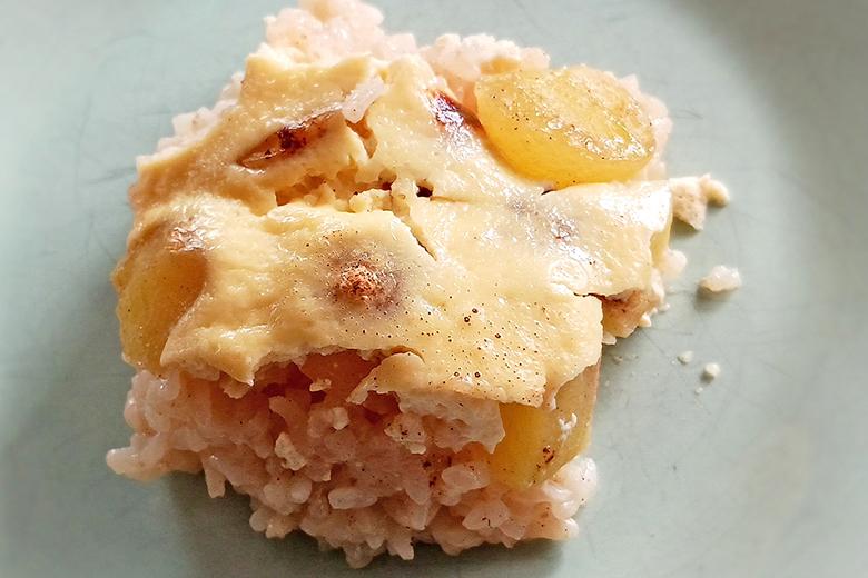 Apfelreis aus dem Ofen