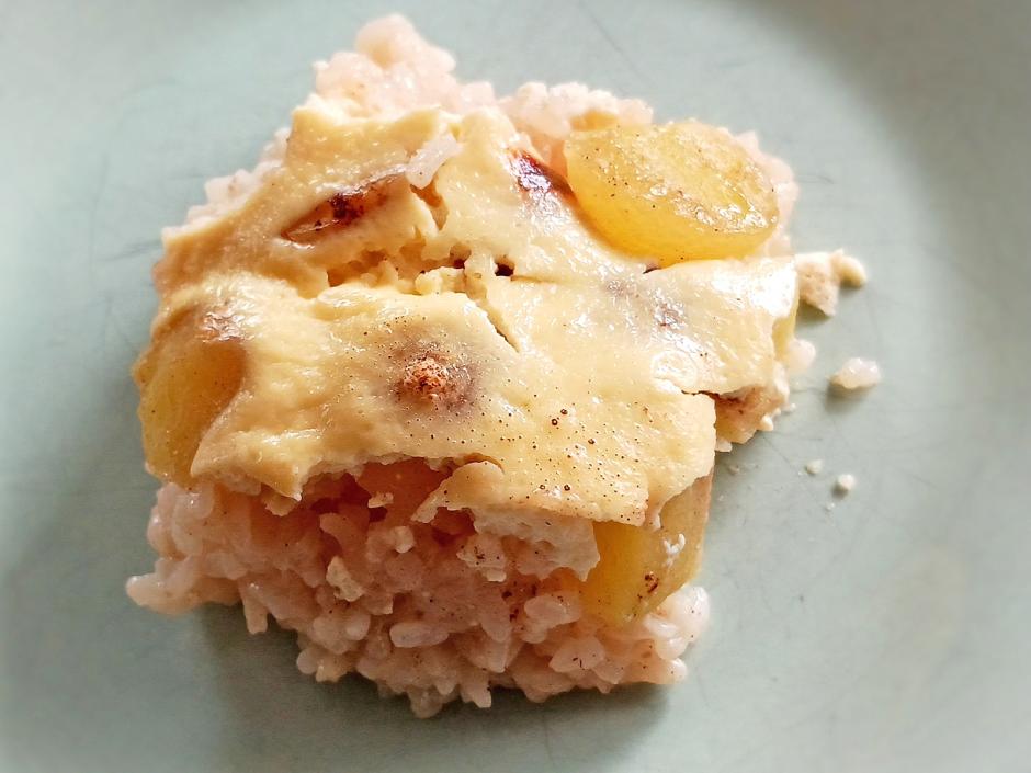 Apfelreis aus dem Ofen