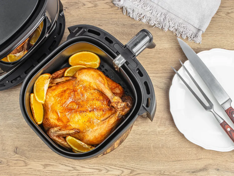Brathuhn aus dem Airfryer