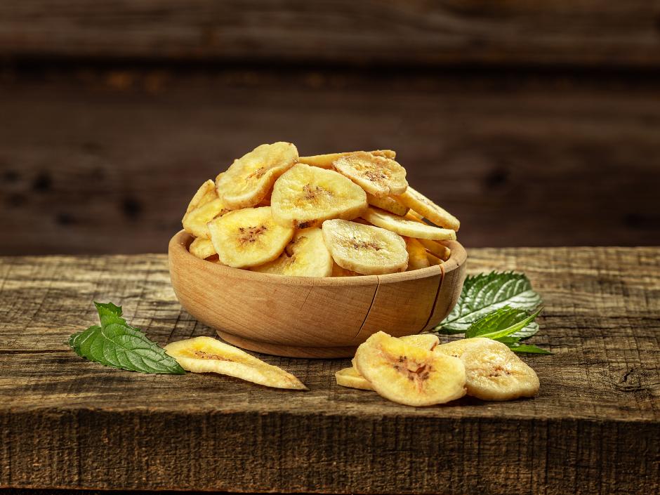 Bananenchips aus dem Airfryer