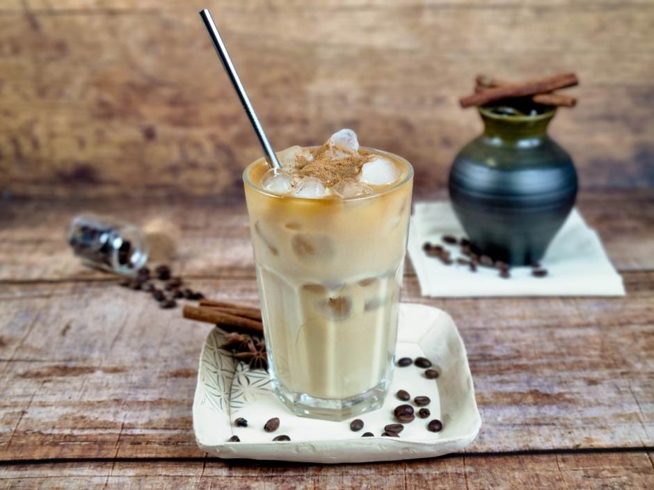 Dirty Iced Chai Latte