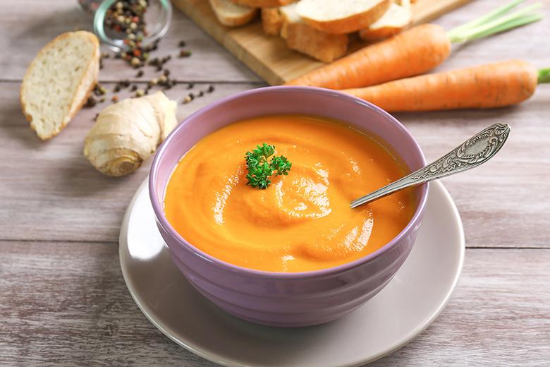 Karotten-Orangen-Ingwer Suppe