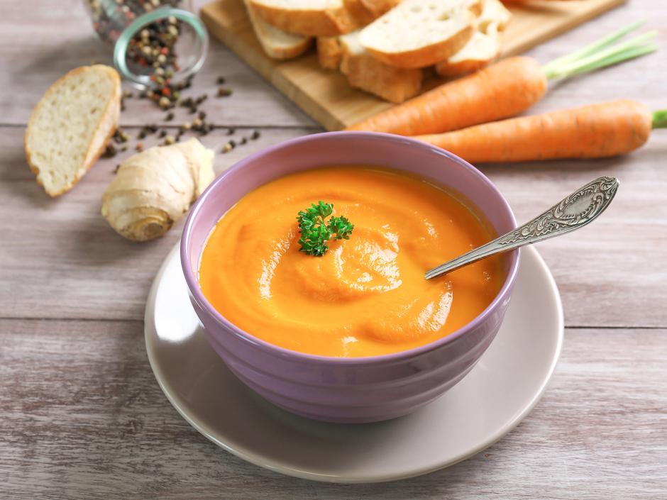 Karotten-Orangen-Ingwer Suppe
