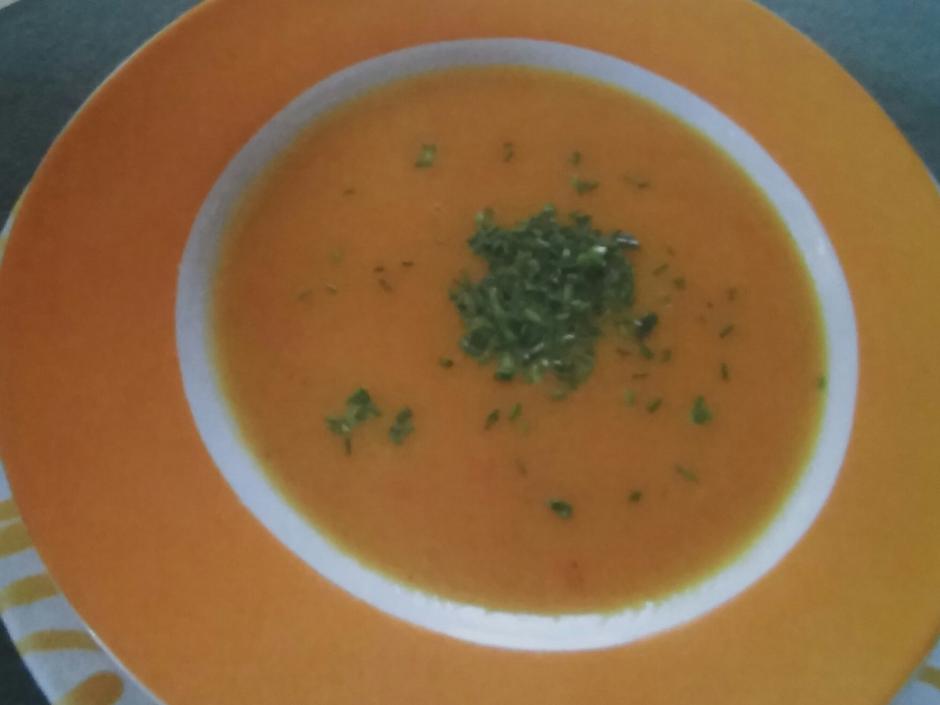 Karotten-Orangen-Ingwer Suppe