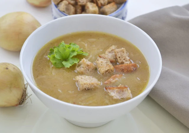 Zwiebelsuppe