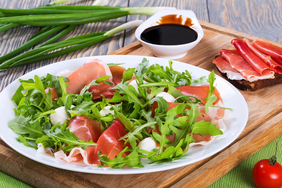 Gurktaler Speck mit Mozzarella
