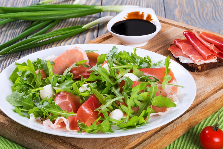 Gurktaler Speck mit Mozzarella