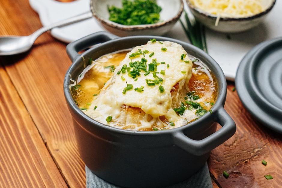 Französische Zwiebelsuppe