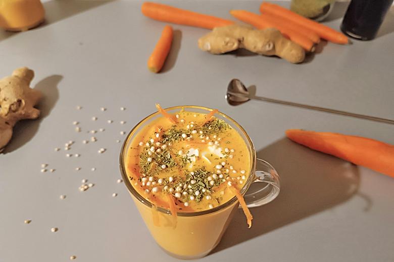Karotten-Ingwer-Smoothie